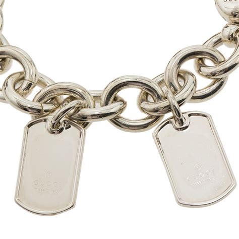 gucci dog tags bracelet|extra small designer dog collars.